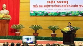 President Truong Tan Sang calls for judicial improvement - ảnh 1